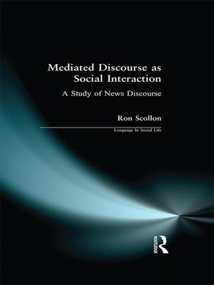 cover image of Mediated Discourse as Social Interaction